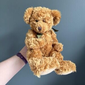 Vintage Russ Berrie Brown Teddy Bear SUTTON‎ 15" Plush Soft Cuddly Toy Rare T73